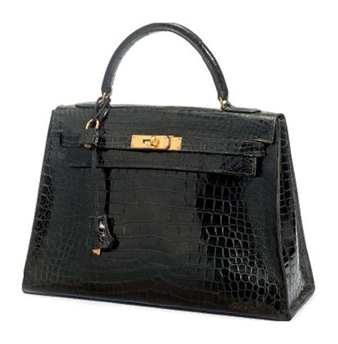 vintage hermes alligator handbag|hermes kelly crocodile bag.